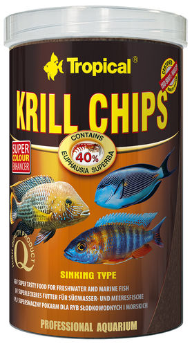 Tropical Krill Chips 1000ml mit 40% Krill Anteil