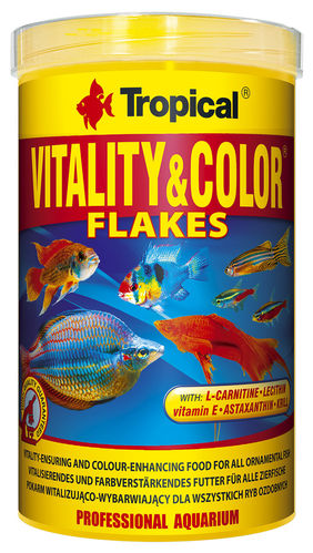 Tropical Vitality & Color Flakes 250ml Flockenfutter