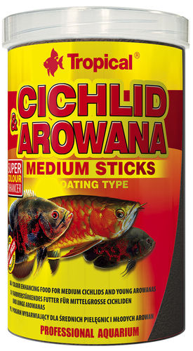 Tropical  Cichlid & Arowana Medium Sticks 1000ml
